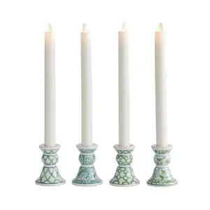 Set of Four Imperial Mini Taper Candle Holders