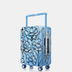 Sunflower Suitcase - Lightweight and Spacious