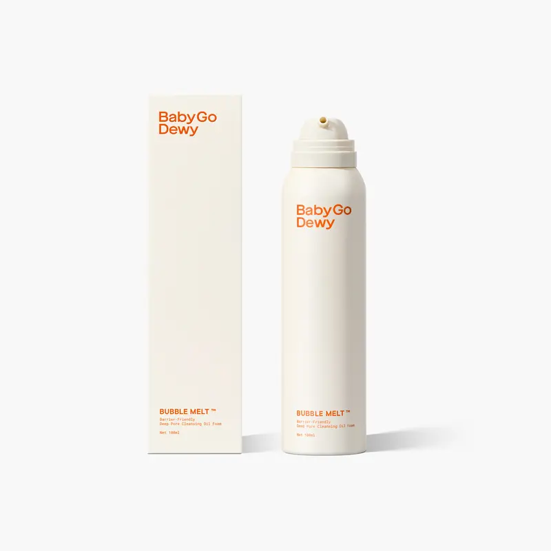 Baby Go Dewy Bubble Melt Deep Pore Cleansing Oil Foam