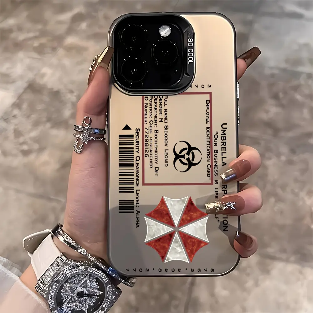 A Protective Umbrella Company-Themed Phone Case Compatible with for iphone Models 16, 15, 14, 13, 12, 11 Pro Max, X, XR, XS Max, 8, And 7 Plus, Featuring a Matte Anti-Drop Back Cover. - TikTok Shop A Protective Umbrella Company-Themed Phone Case Compatible with for iphone Models 16, 15, 14, 13, 12, 11 Pro Max, X, XR, XS Max, 8, And 7 Plus, Featuring a Matte Anti-Drop Back Cover. - TikTok Shop