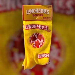Polyester Lunchables Crew Sock for Adults Size 6-12 - Collect Them All!