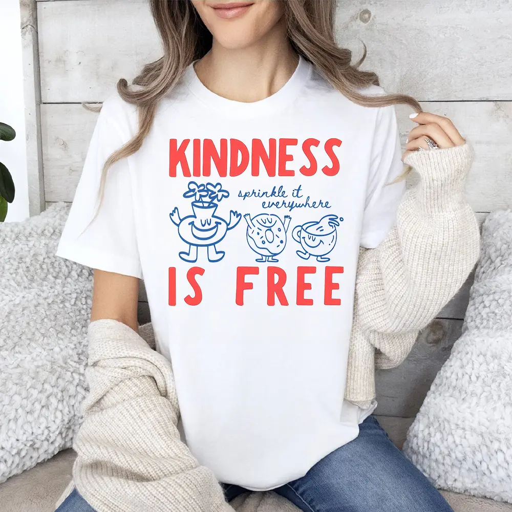 Kindness Is Free Shirt, Sprinkle It Everywhere T-shirt, Mental Health Shirt, Kindness Matters Shirt, Inspirational Gift Tee