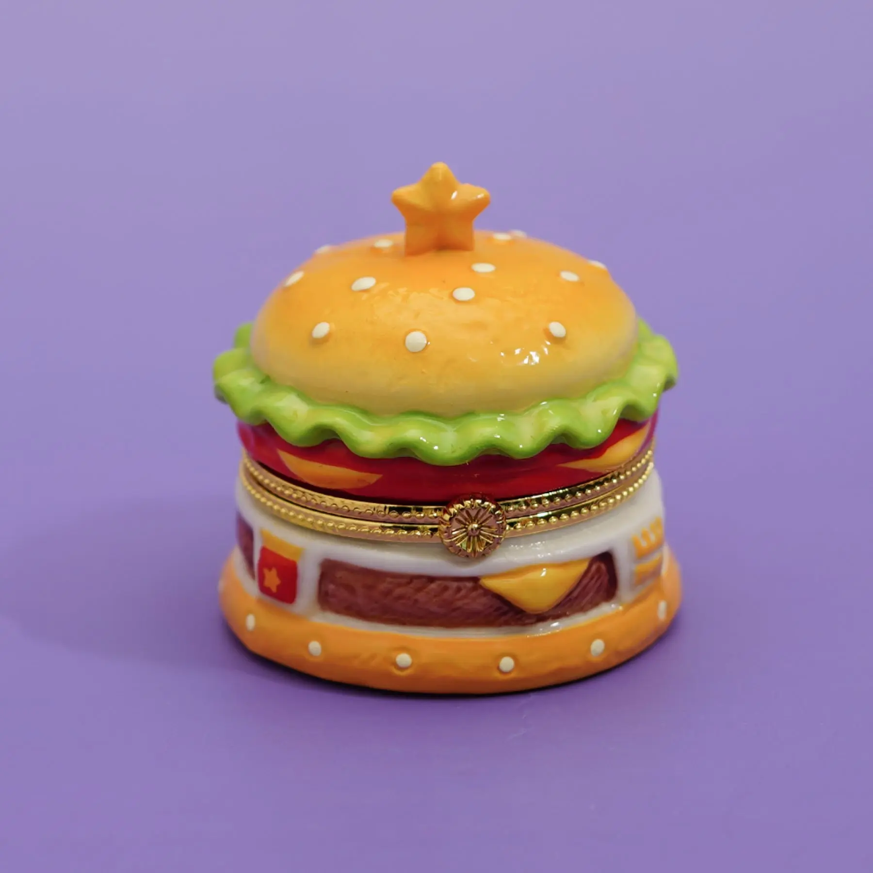 Little Burger Trinket Box