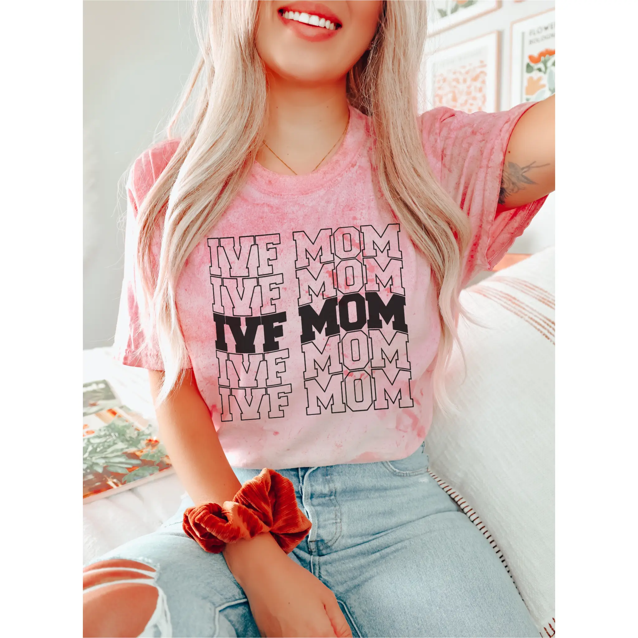 IVF Mom Shirt - Fertility Transfer Day & Pregnancy Tee