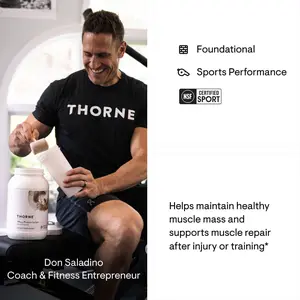 Thorne Whey Protein Isolate - Great tasting, high-quality whey protein