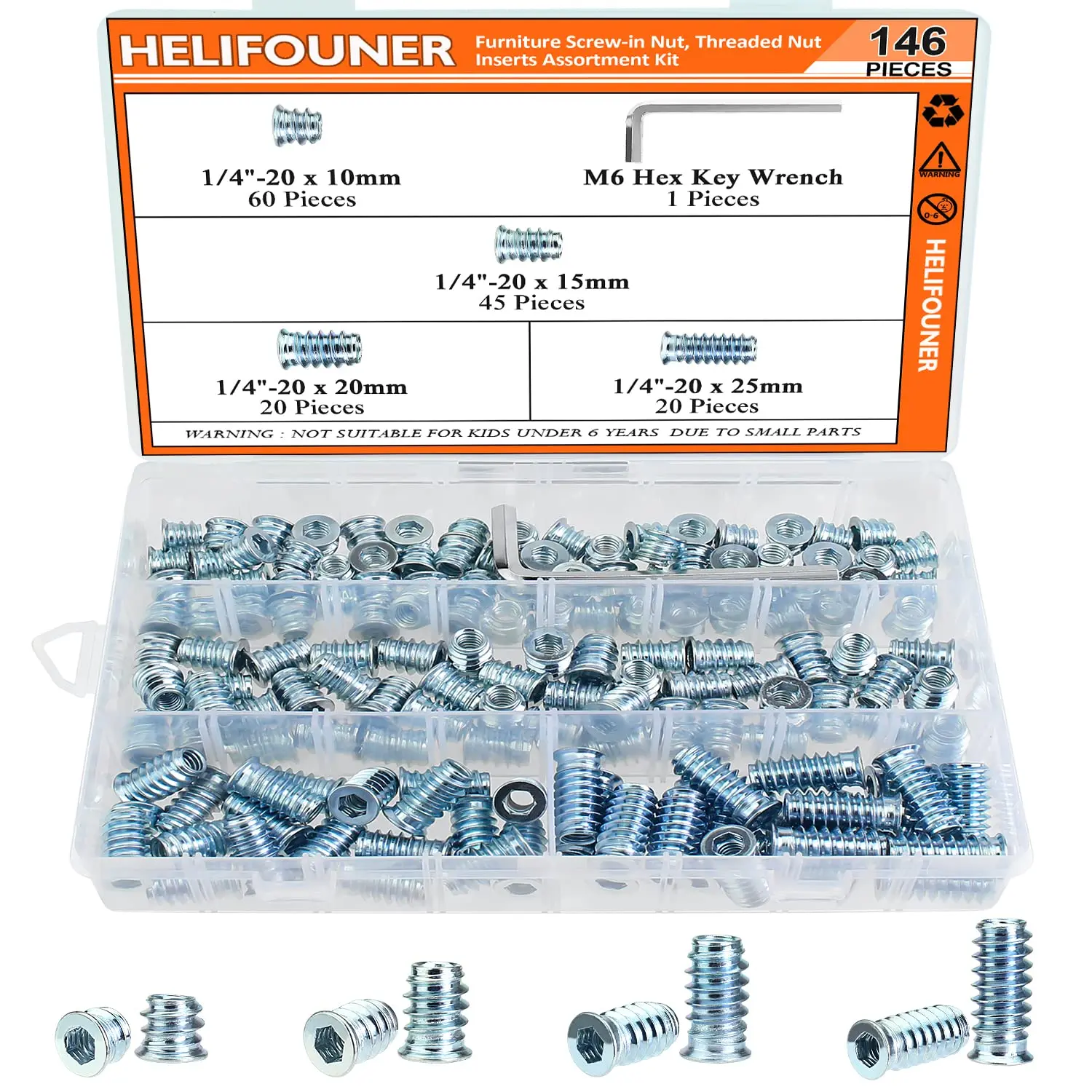 1/4"-20 Assortment Kit