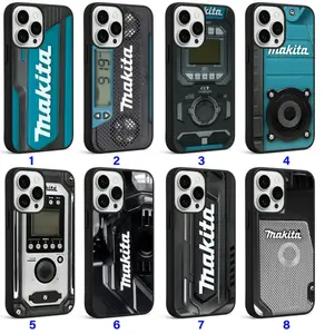 #Makitaa Workshop Tool Tough Phone Case, Heavy Duty Protective Cover, Industrial Construction Aesthetic Accessory, Gift for Mechanics and Handymen