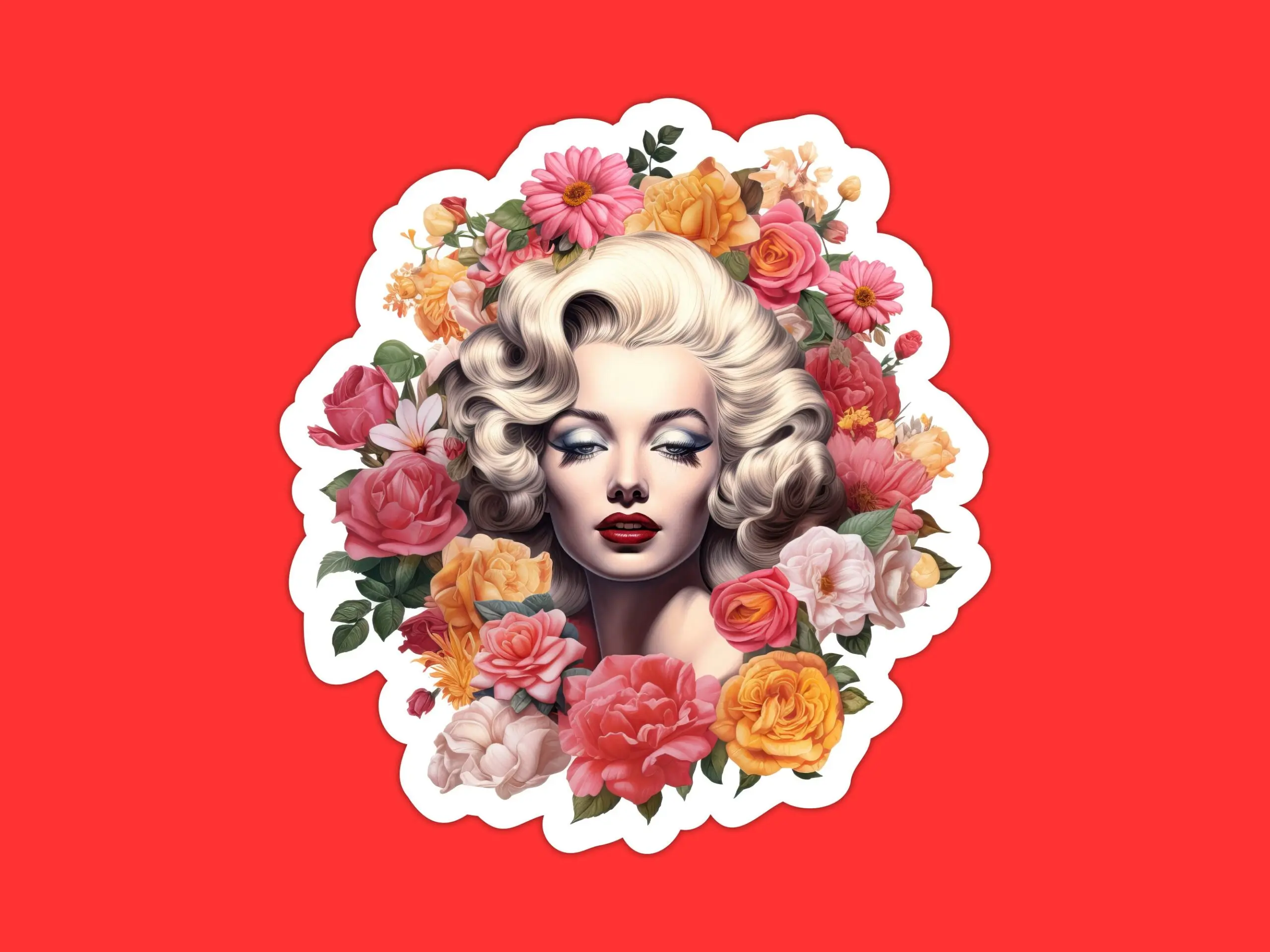 Marilyn Monroe Sticker