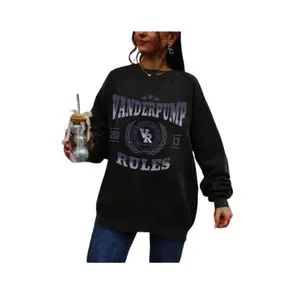 Bravo Lover Gift Varsity Vanderpump Rules Sweatshirt, Tribute To Katie Maloney And Stassi Schroeder, D Jumper Sweater Cotton Spandex Womenswear Fit