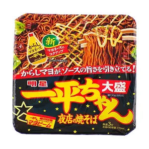 MYOJO Japanese Ippin Nightclub Large Fried Noodles with Wasabi Egg Yolk Sauce 175g