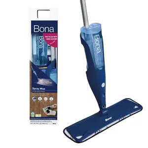 Bona Wood Floor Mop Starter Kit - 1 Spray Mop, 1 Reusable Microfiber Mopping Bona Wood Floor Mop Starter Kit - 1 Spray Mop, 1 Reusable Microfiber Mopping