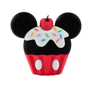 1PC Disney Anime Character Series 3D Foam Magnet Officially Licensed Mickey Minnie Cute Cartoon DIY Fridge Magnets Cute Figural Novelty Magnets for Locker Decorative Magnets for Refrigerator Whiteboard Cabinet Office Kitchen Blackboard Gift