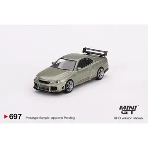 MiniGT 1:64 Nissan Skyline GT-R (R34) Tommy Kaira R-z Millenium Jade – MiJo Exclusive #697
