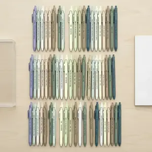 Funny Ballpoint Pen Set, 20/30/40pcs Retractable Ballpoint Pen, Writing Pen for Office School Student, Gift for Friend, Office Accessories, Smooth Writing Pens