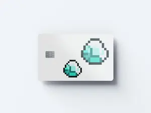Minecraft Diamonds - Credit/Debit Card Cover