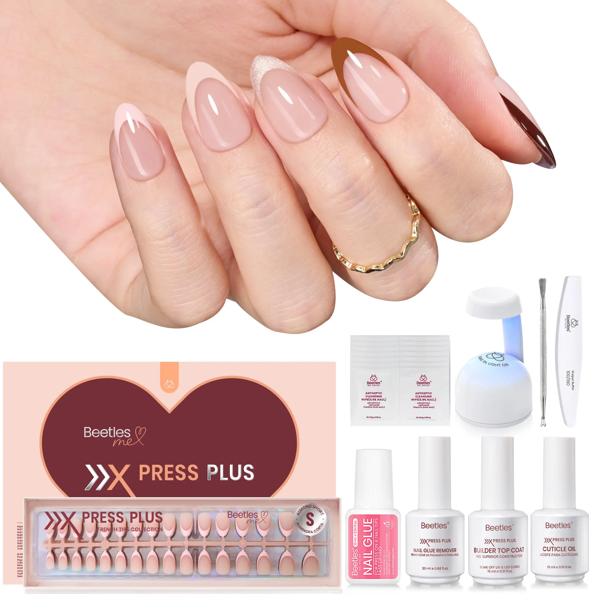 Glitter-S-Almond-Nude-224Pcs-16Sizes-Kit