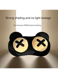 1PC Cute Eye Mask Sleep Soothing Eye Fatigue Warm Compress Wear Comfortable Children And Students Eye Masks