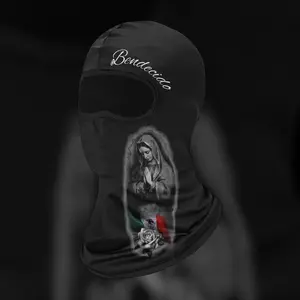 Bendecido DEPT Our Lady of Guadalupe Ski Mask for Outdoor Activities