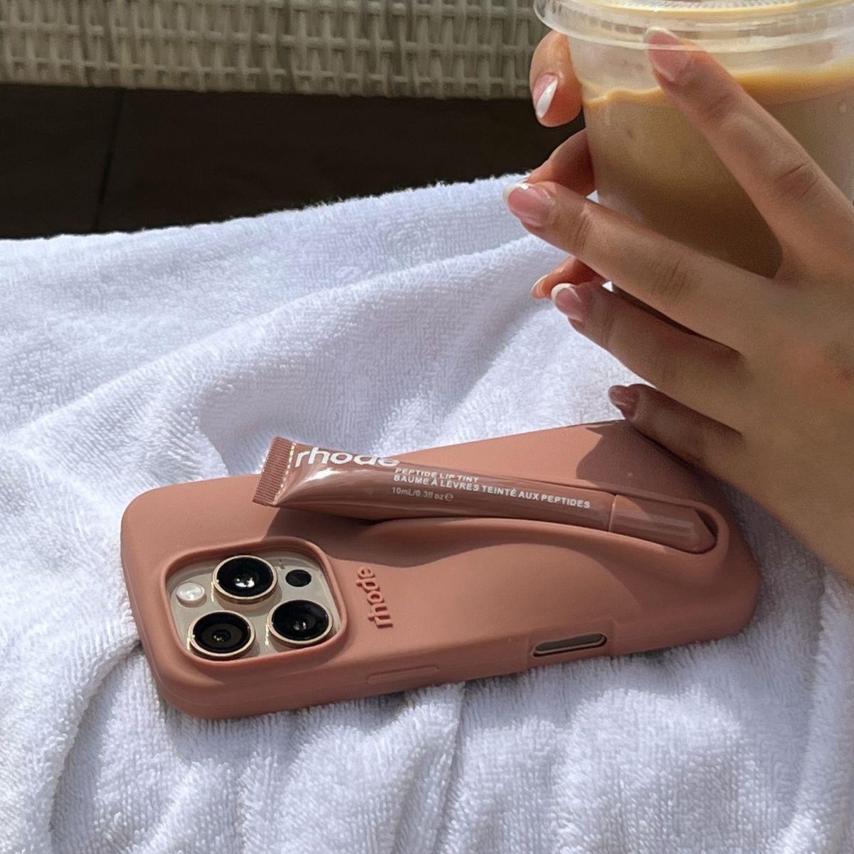 Lip Balm Slot Silicone Phone Case for IP 17/16/15/14/13/12/11 Pro Max Camera Protection