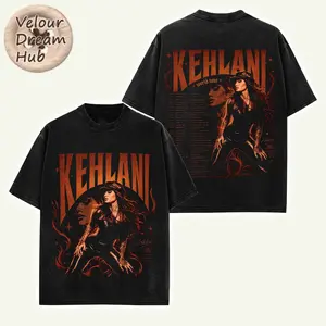 Kehlani - Kehlani's 2026 World Tour  T-Shirt - Kehlani Album Premium Cotton Music Alternative R&B Hip-hop Music Graphic Tee Retro Oversized Graphic Shirt Gift for Fan Concert Tour Merch