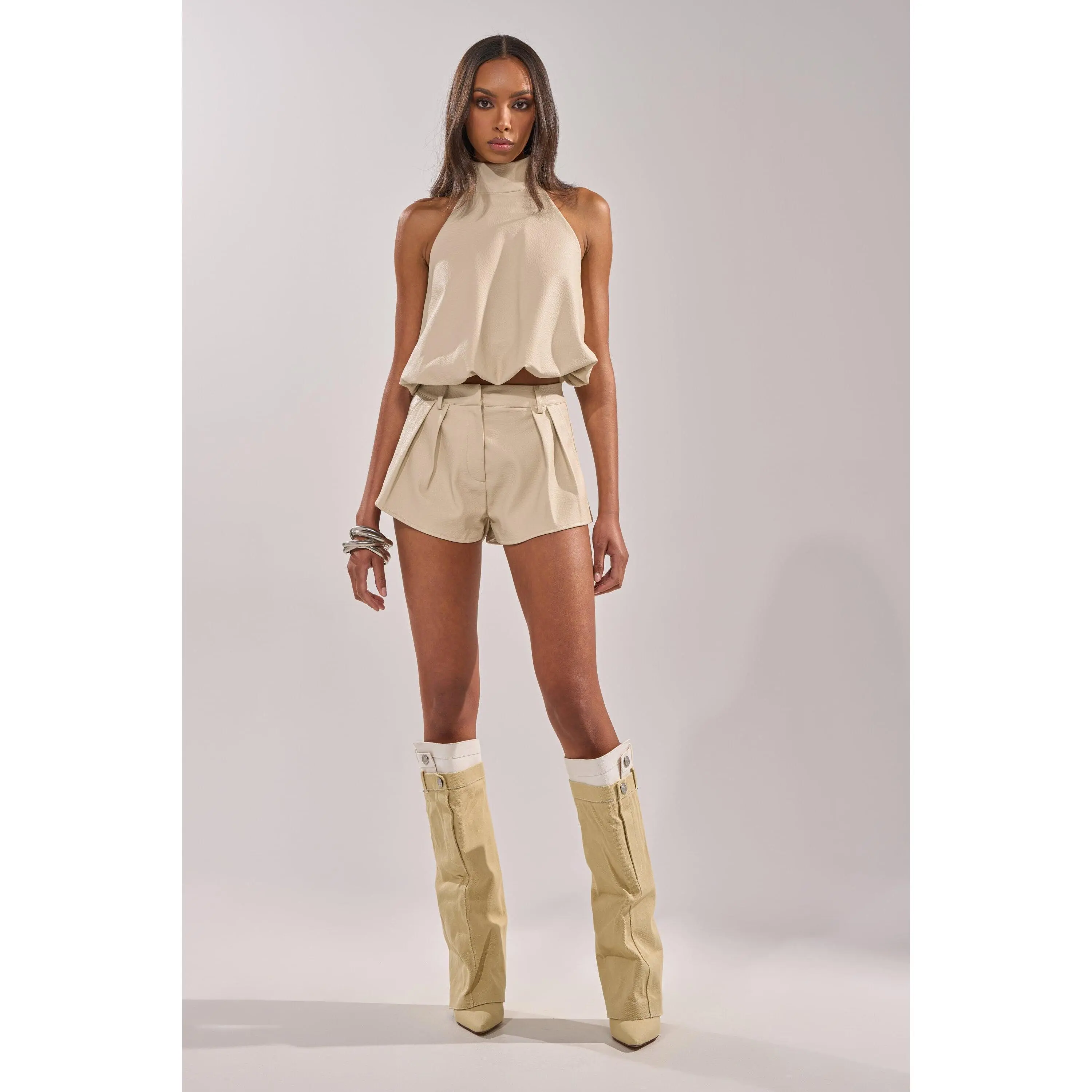 UBAE LEATHER SHORT