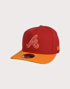 New Era MLB Atlanta Braves 9FIFTY A-Frame Spring Snapback Hat