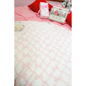 The Ricki Soft Throw Blanket - Light Pink