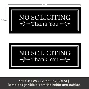 Flexible Screen Door Magnets (Not for Retractable/Glass) - Soliciting