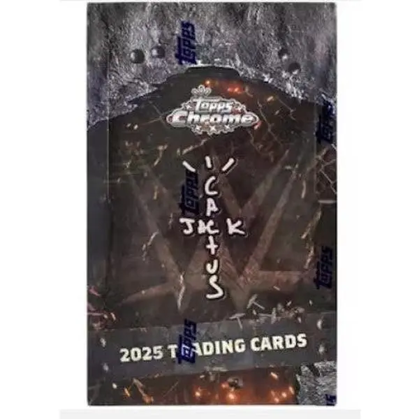 2025 Topps Chrome WWE x Cactus Jack Hobby Box
