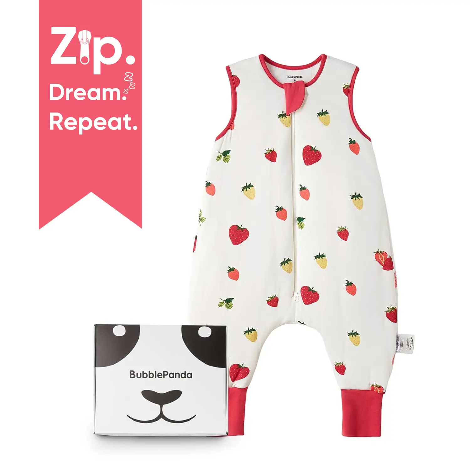 BubblePanda Rayon Made from Bamboo Toddler Sleep Sack with Feet 6-48 Months 0.5 TOG | 1.0 TOG | 2.5 TOG | Ultra Soft Toddler Sleeping Sack Baby Slee