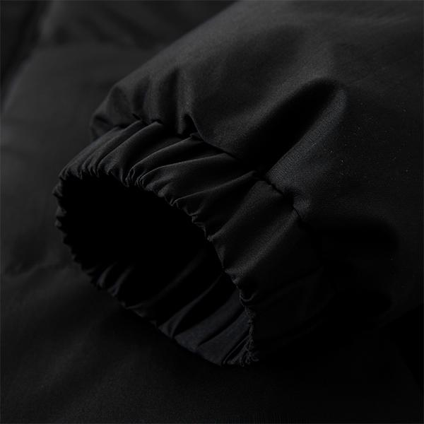 Men's Fashion Black Puffer Jacket - Removable Fleece Hood, Quilted Design, A Winter Must-Have for Warmth & Style