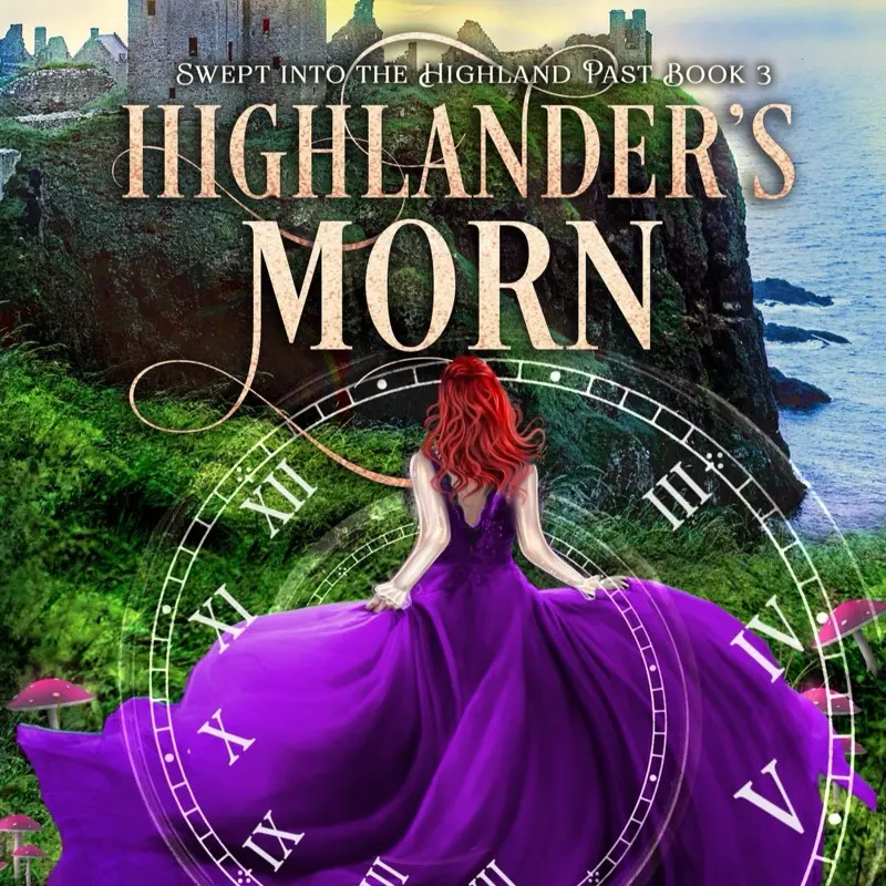 Highlander's Morn Hardcover Book -  Third in time travel romance trilogy, signed
