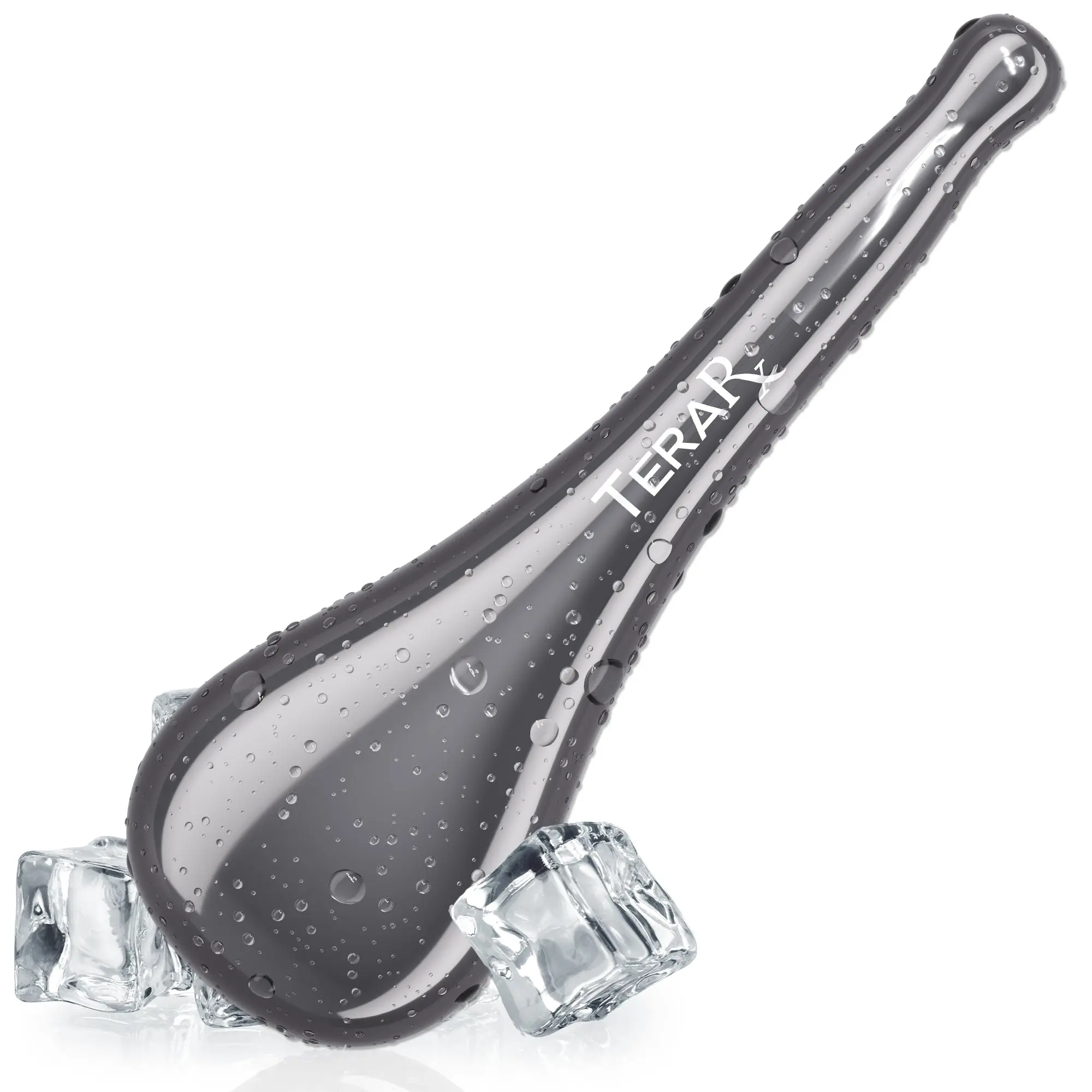 TeraRX Authentic Terahertz Stone Gua Sha Spoon - Meridian Dial Bar