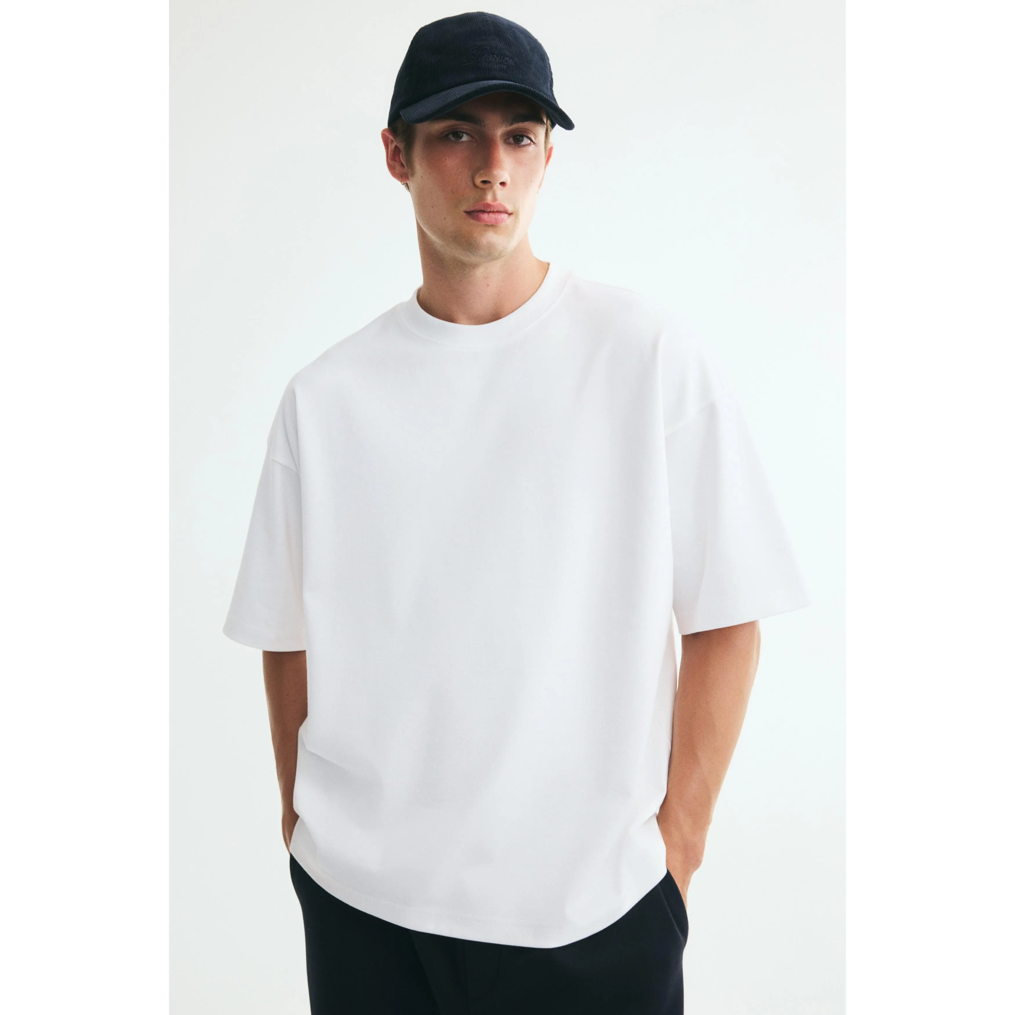 H&M Oversized Fit Interlock T-shirt
