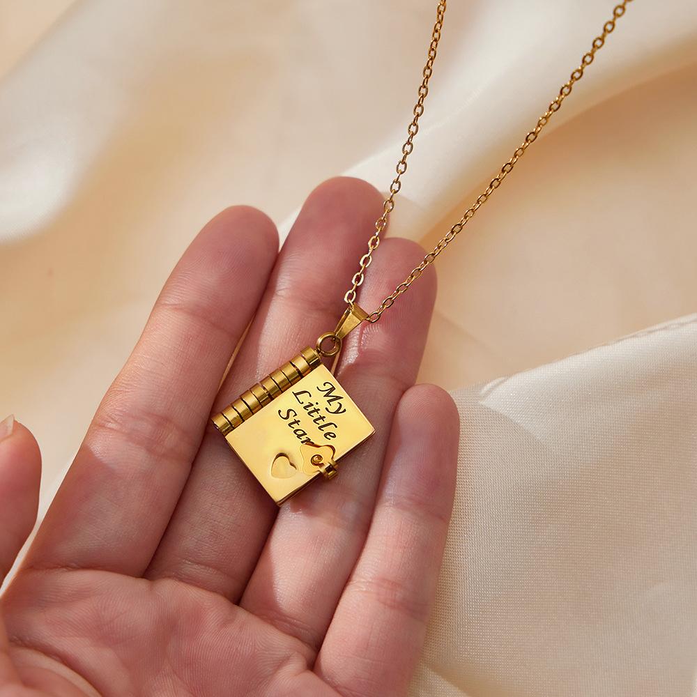 My Star Book Necklace, Unique Gift for Daughter, Son, Lover, Friend, Brother, Sister Star Book Pendant Necklace, Perfect Gift for Daughter, Son, Lover, Friends & Siblings My Star Book Necklace, Unique Gift for Daughter, Son, Lover, Friend, Brother, Sister Star Book Pendant Necklace, Perfect Gift for Daughter, Son, Lover, Friends & Siblings