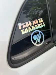Pero No Te Enamores FR Car Sticker High Quality