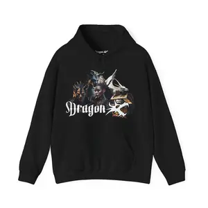 Dragon Head "Dragon Kin" Unisex Heavy Blend™ Hooded Sweatshirt