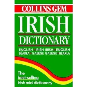USED-Collins Gem Irish Dictionary by HarperCollins Publishers (Vinyl Bound)
