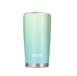 Cute Water Bottle For Women 20oz Tumbler Cup, Leak-Proof Straw Lid, Portable Slim Base Fits Car Cup Holder, Giftable Coffee Cups