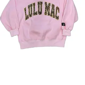 Pink Leopard Print LuluMac Crewneck