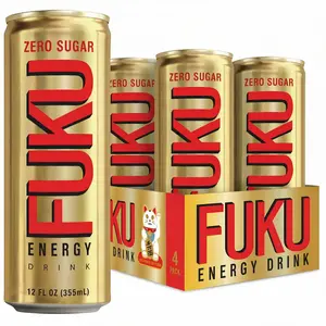 FUKU Energy Zero Sugar 4 Pack