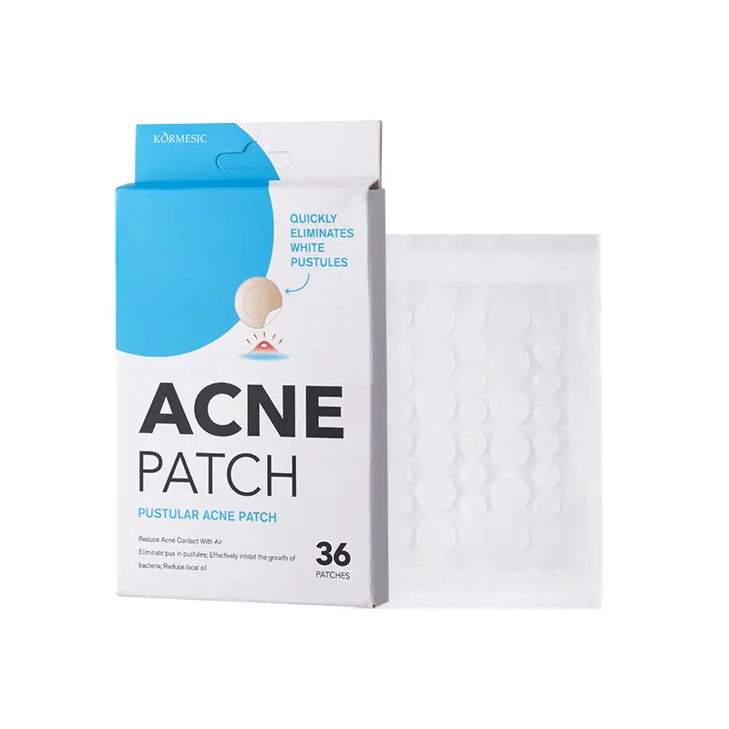 36 Count Invisible Pimple Patch, Whitehead and Pustular Acne Spot Stickers, Helps Cover Blemishes and Reduce Picking, Overnight Face Care