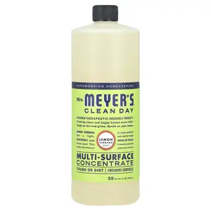 Mrs. Meyers Clean Day Multi-Surface Concentrate, Lemon Verbena, 32 fl oz (946 ml)