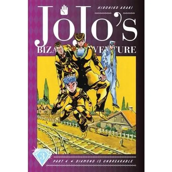 Jojo's Bizarre Adventure: Part 4--Diamond Is Unbreakable, Vol. 3 -- Hirohiko Araki - Hardcover