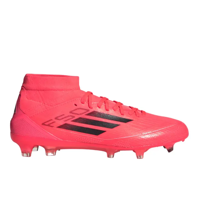 adidas Womens F50 Pro Mid Firm Ground Soccer Cleats  - Pink