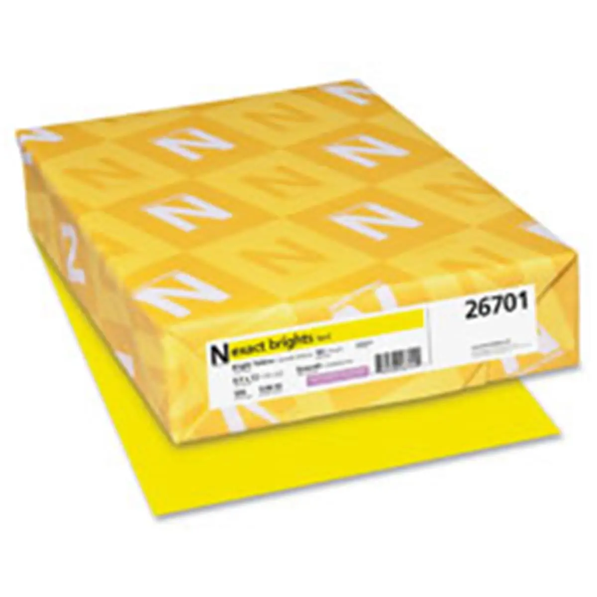 Wausau Papers WAU26751 Neenah Exact Brights Red Paper - Uniform, 4.92 lbs, Smooth Surface, Ink Holdout, Acid-Free, Lignin-Free, Consistent Run-to-Run Performance for Flyers, Laser Printers, Colored Paper