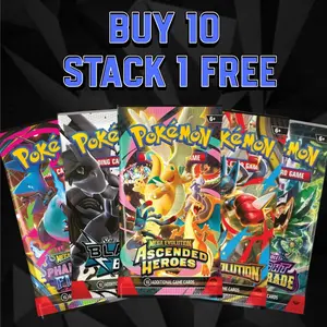 BUY 10 STACK 1 FREE BOOSTER PACKS