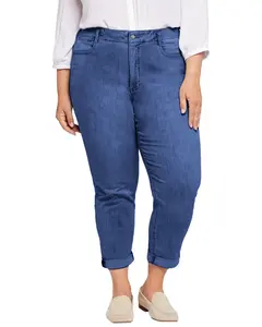 NYDJ Plus Girlfriend High-Rise Skinny Jean