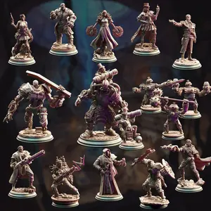 Cogs of Revolution February 2025 Release | Paintable 3D Resin Printed Miniature by DM Stash