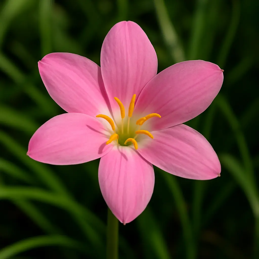 10 Pink Rain Lily Bulbs for Planting - Zephyranthes Robustus - Flowers that bloom when it rains